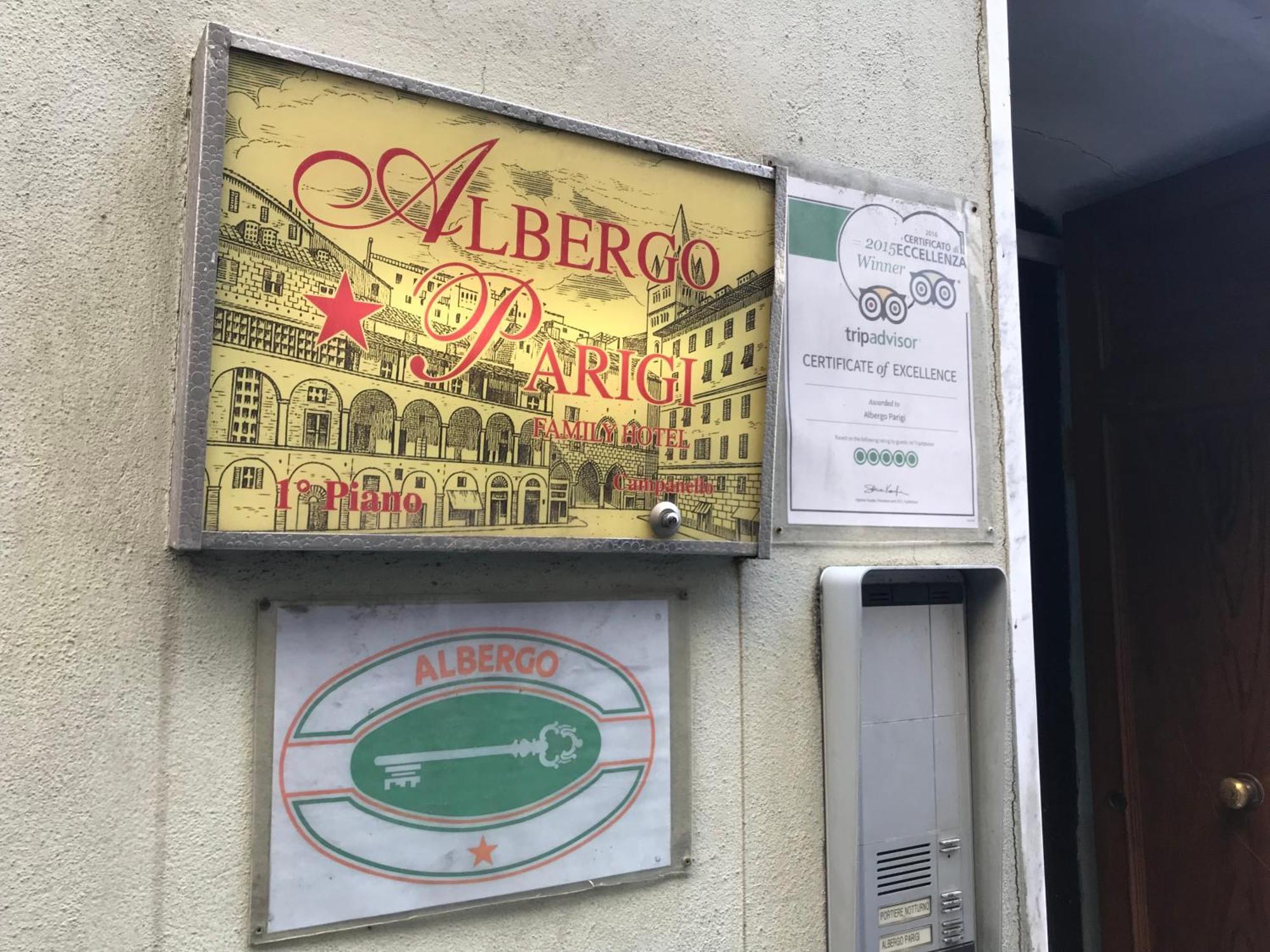 Albergo Parigi Genua Exterior foto